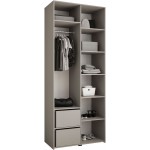 Ντουλάπα Como II-Cashmere - Χρυσό-Μήκος: 100εκ