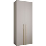 Ντουλάπα Como III-Cashmere - Χρυσό-Μήκος: 100εκ