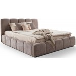 Επενδυμένο κρεβάτι  Poni-180 x 200-Μόκα