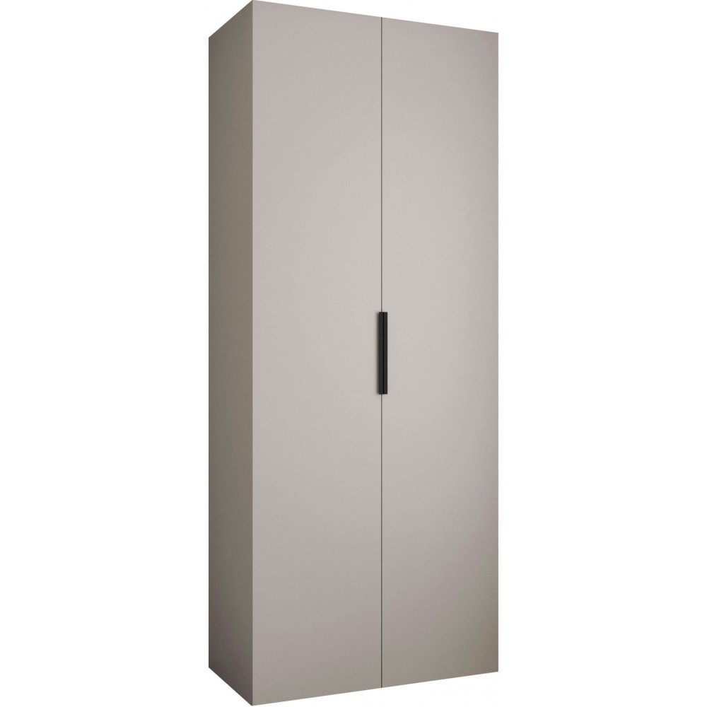 Ντουλάπα Como IV-Cashmere - Μαύρο-Μήκος: 100εκ