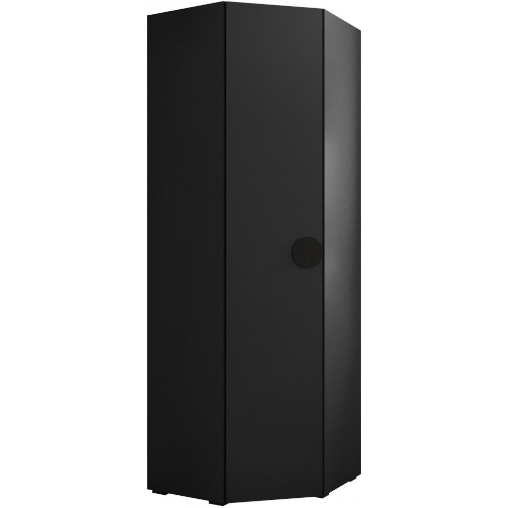 Γωνιακή Ντουλάπα Inova IV-Μαύρο