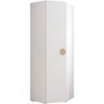 Γωνιακή Ντουλάπα Inova IV-Λευκό - Χρυσό