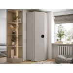 Γωνιακή Ντουλάπα Inova IV-Cashmere - Μαύρο