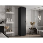 Ντουλάπα Inova IV 50 Μονόφυλλη-Μαύρο