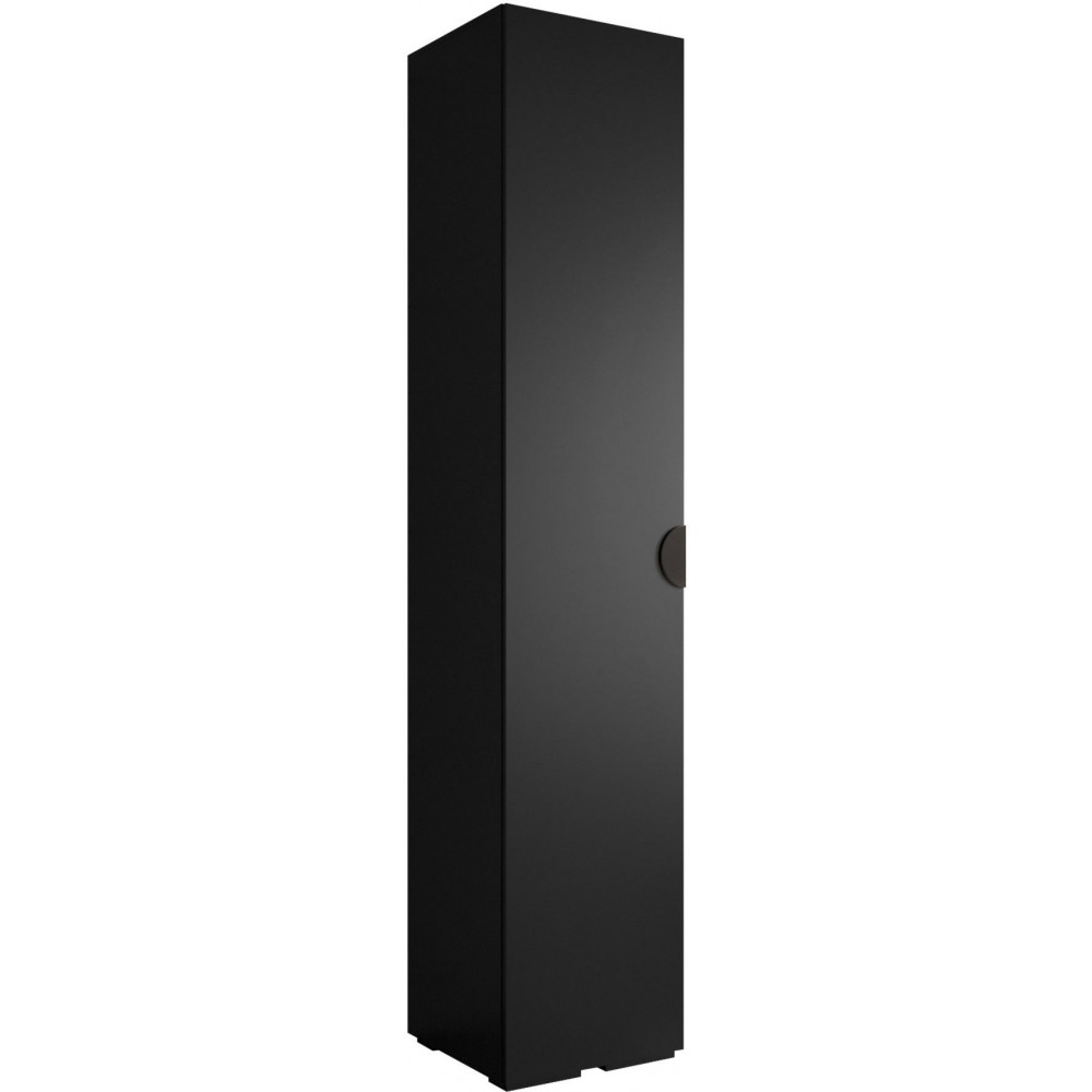 Ντουλάπα Inova IV 50 Μονόφυλλη-Μαύρο