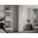 Ντουλάπα Inova IV 50 Μονόφυλλη-Cashmere - Χρυσό