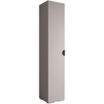 Ντουλάπα Inova IV 50 Μονόφυλλη-Cashmere - Μαύρο