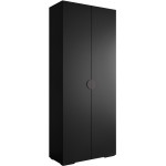 Ντουλάπα Inova IV 100 Δίφυλλη-Μαύρο