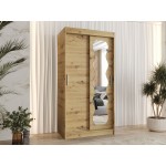 Ντουλάπα Spoti Συρόμενη-Φυσικό-Μήκος: 100εκ