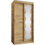 Ντουλάπα Spoti Συρόμενη-Φυσικό-Μήκος: 100εκ