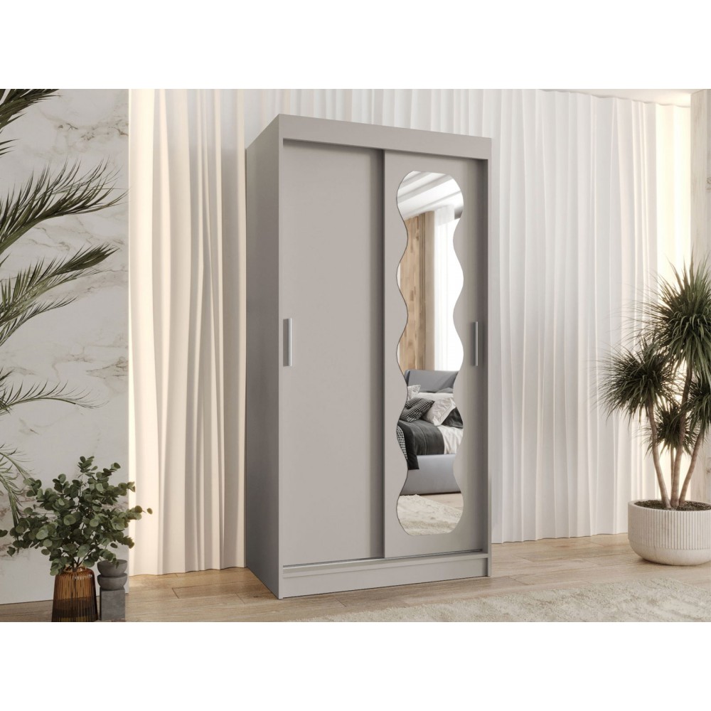 Ντουλάπα Spoti Συρόμενη-Cashmere-Μήκος: 100εκ