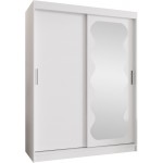 Ντουλάπα Spoti Συρόμενη-Λευκό-Μήκος: 150εκ