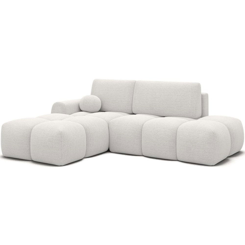 Γωνιακός Καναπές Vitalo-Λευκό-Αριστερή