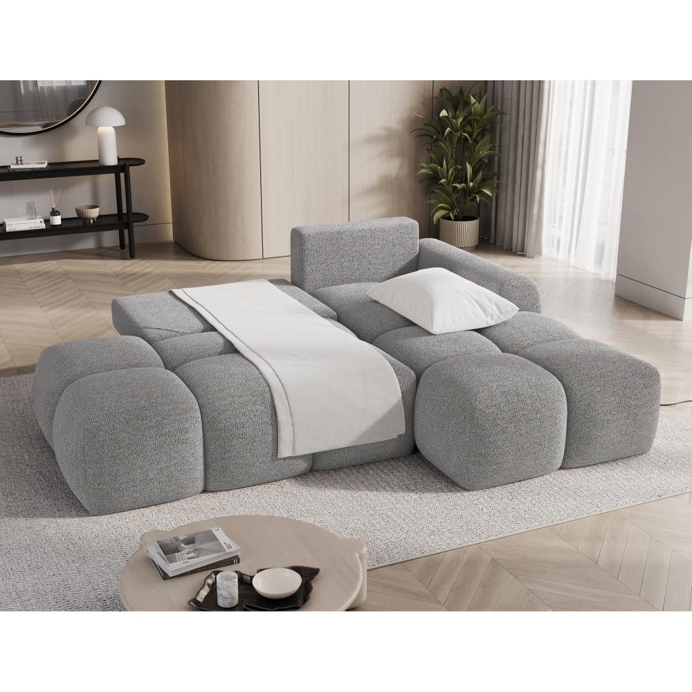 Γωνιακός Καναπές Vitalo-Γκρι-Δεξιά 227x170x95