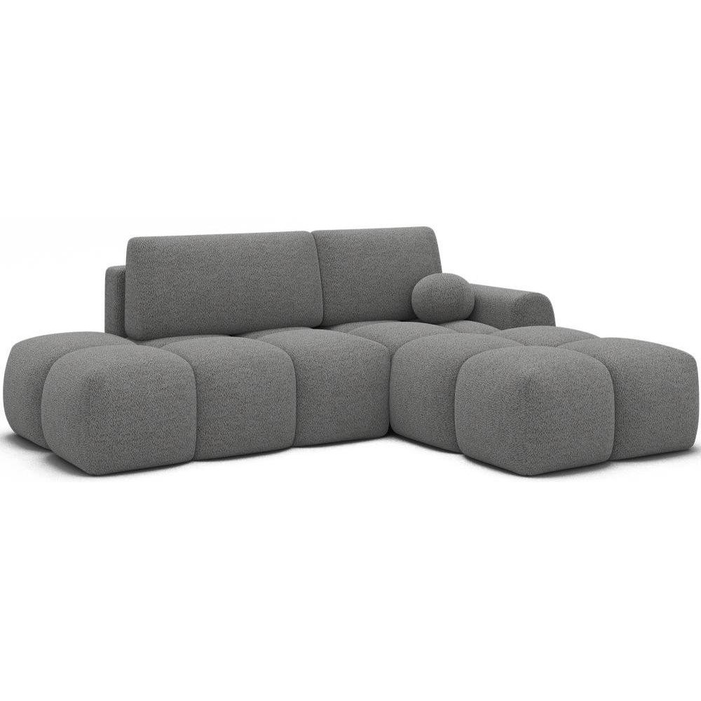 Γωνιακός Καναπές Vitalo-Γκρι-Δεξιά 227x170x95