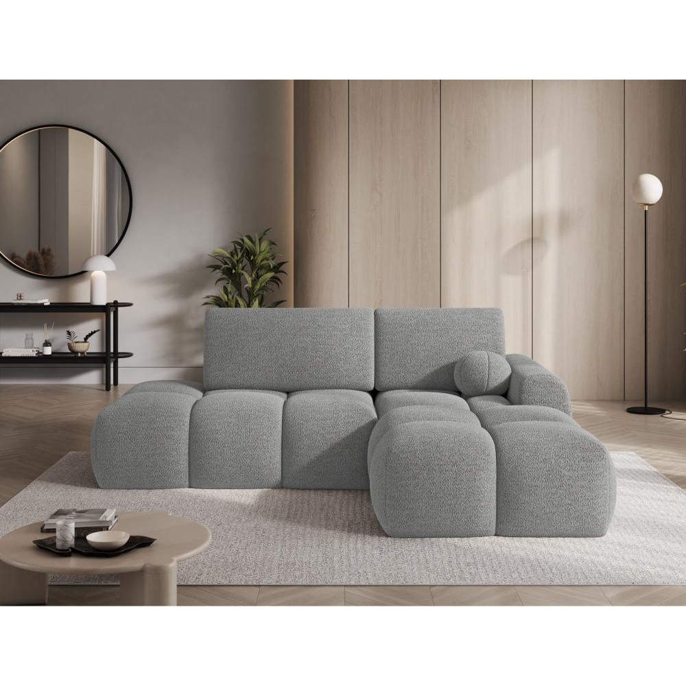 Γωνιακός Καναπές Vitalo-Γκρι-Δεξιά 227x170x95