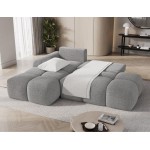 Γωνιακός Καναπές Vitalo-Γκρι-Αριστερή 227x170x95