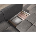 Γωνιακός Καναπές Vitalo-Γκρι-Αριστερή 227x170x95