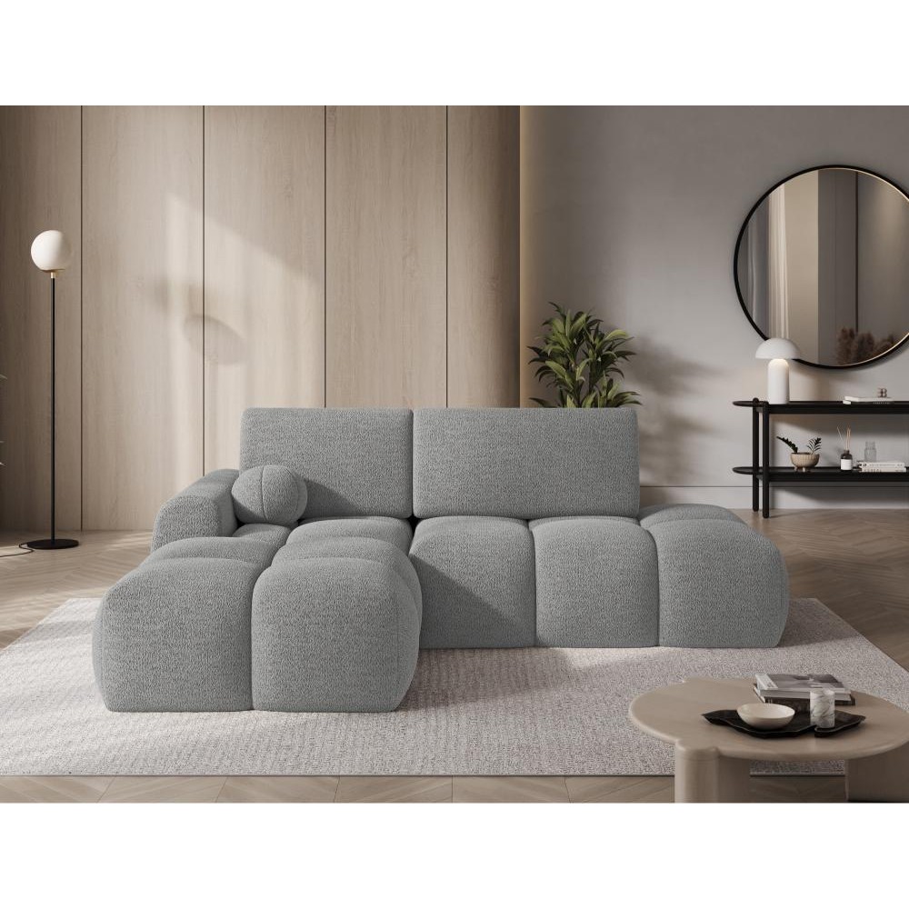 Γωνιακός Καναπές Vitalo-Γκρι-Αριστερή 227x170x95