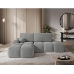 Γωνιακός Καναπές Vitalo-Γκρι-Αριστερή 227x170x95