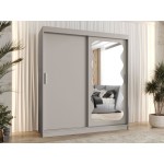 Ντουλάπα Spoti 180 Συρόμενη-Cashmere