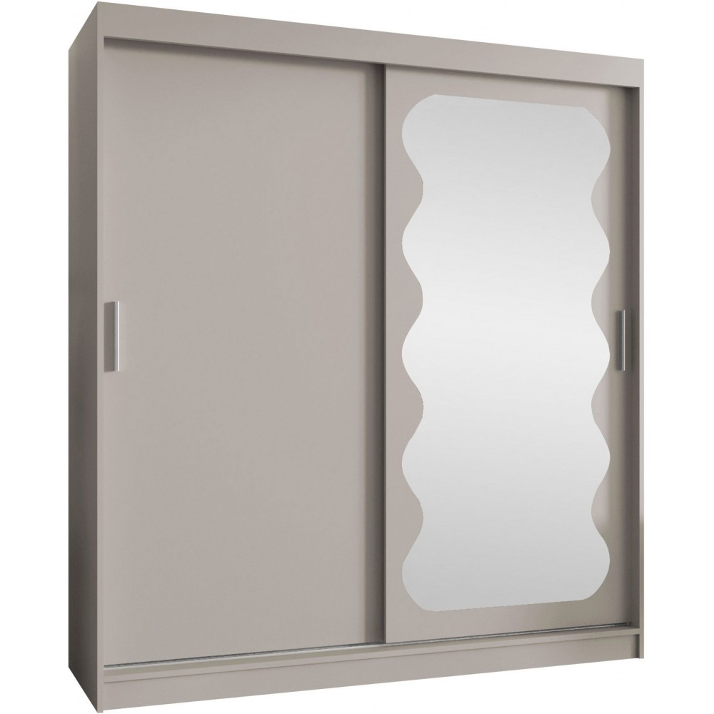 Ντουλάπα Spoti 180 Συρόμενη-Cashmere