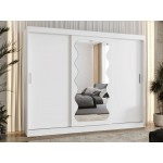 Ντουλάπα Spoti 250 Συρόμενη-Λευκό