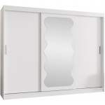 Ντουλάπα Spoti 250 Συρόμενη-Λευκό