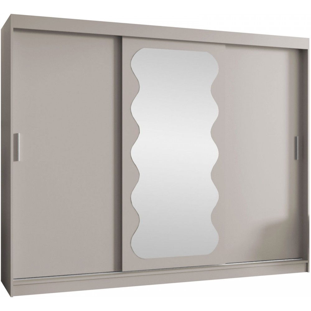 Ντουλάπα Spoti 250 Συρόμενη-Cashmere