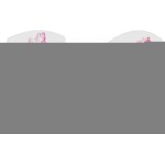 Παιδικό Κρεβάτι Belossi-Ροζ - Λευκό-160 x 80-Με προστατευτικό 144x78x58