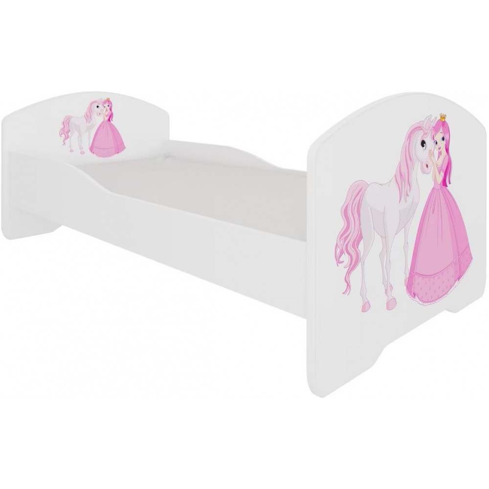 Παιδικό Κρεβάτι Belossi I-Princess -140 x 70-Χωρίς προστατευτικό