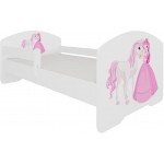Παιδικό Κρεβάτι Belossi I-Princess -140 x 70-Με προστατευτικό