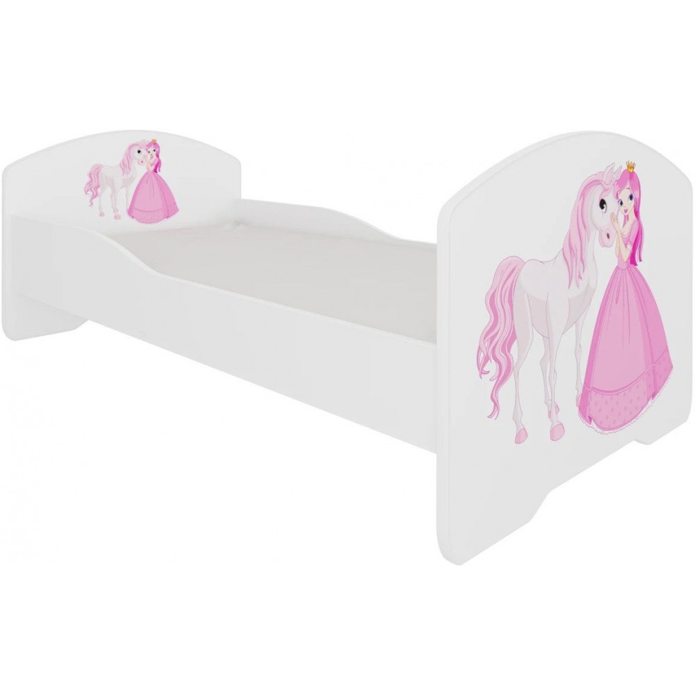 Παιδικό Κρεβάτι Belossi I-Princess -160 x 80-Χωρίς προστατευτικό