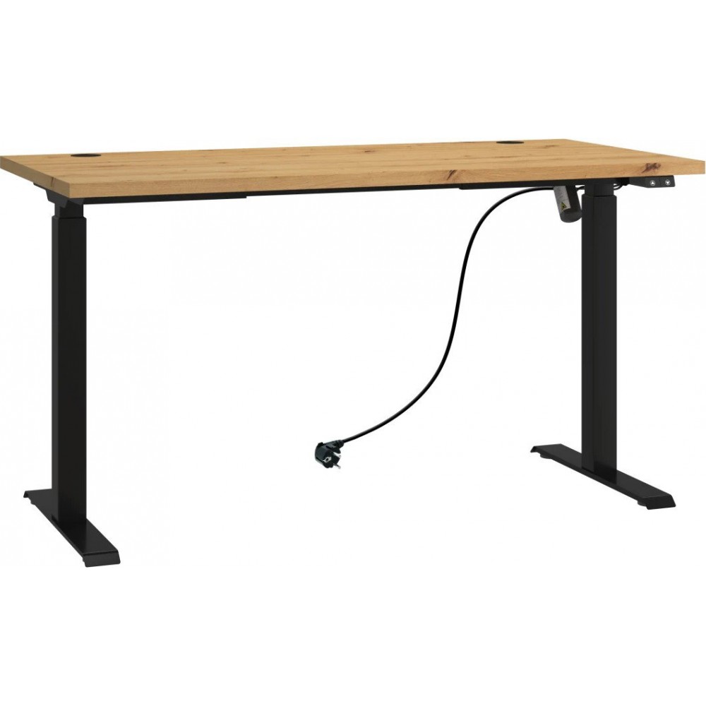Γραφείο Malon με ρυθμιζόμενο ύψος-Φυσικό 138x67x70