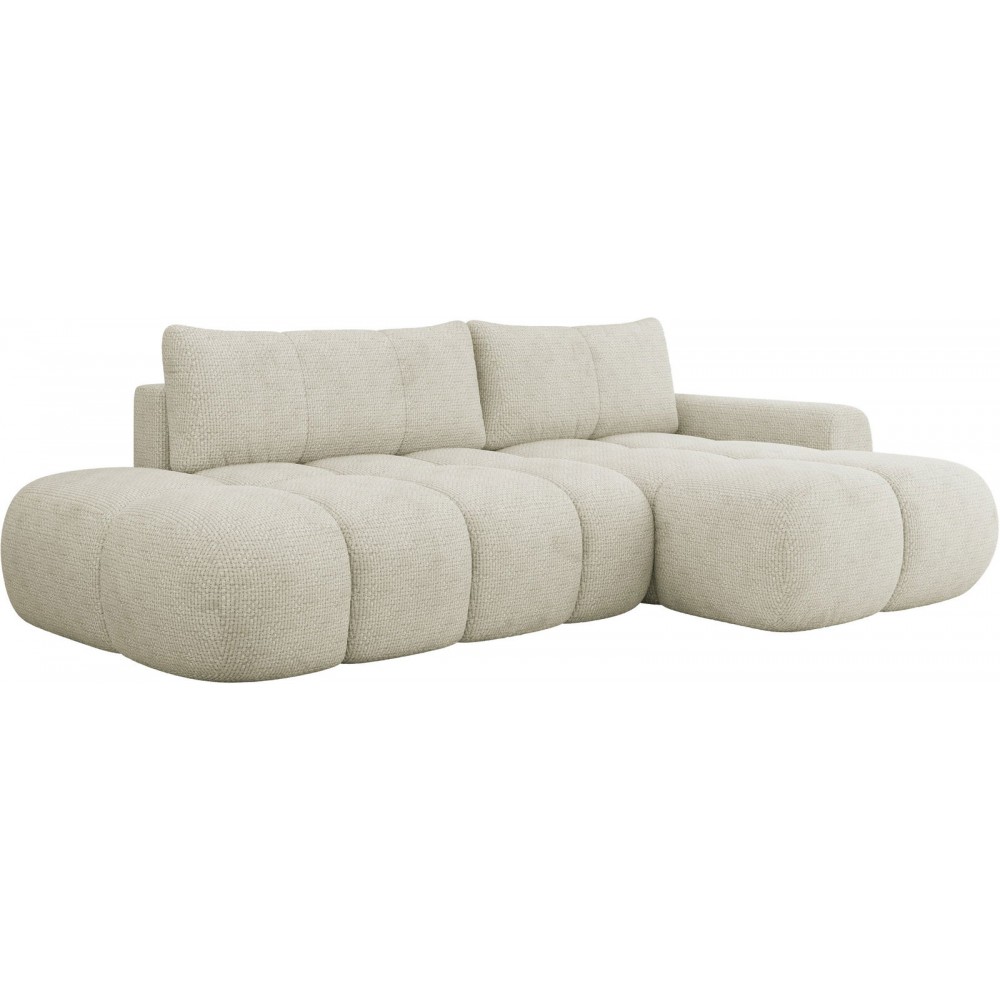 Γωνιακός καναπές Mitto I-Εκρού-Δεξιά