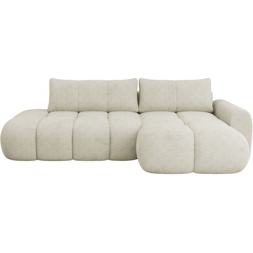 Γωνιακός καναπές Mitto I-Εκρού-Δεξιά