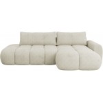 Γωνιακός καναπές Mitto I-Εκρού-Δεξιά