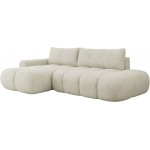Γωνιακός καναπές Mitto I-Εκρού-Αριστερή