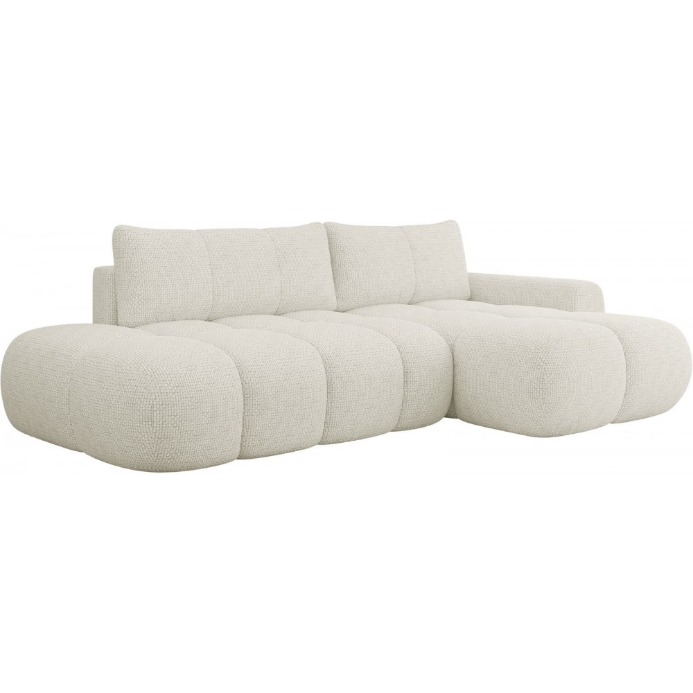 Γωνιακός καναπές Mitto I-Λευκό-Δεξιά