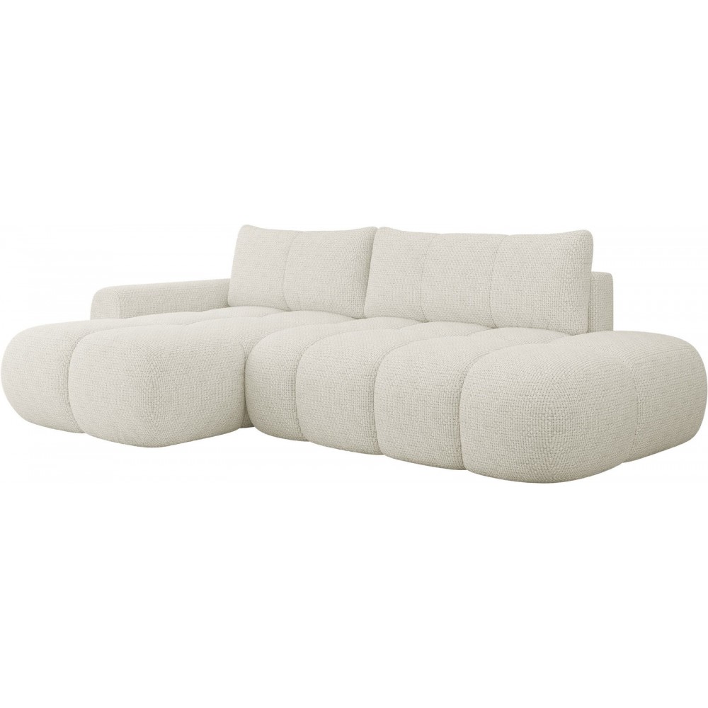 Γωνιακός καναπές Mitto I-Λευκό-Αριστερή