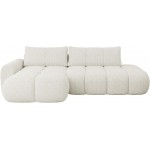 Γωνιακός καναπές Mitto I-Λευκό-Αριστερή