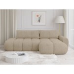 Γωνιακός καναπές Mitto I-Μπεζ-Δεξιά