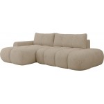 Γωνιακός καναπές Mitto I-Μπεζ-Αριστερή