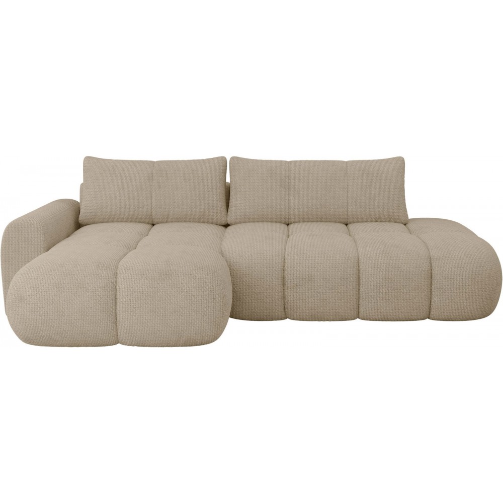 Γωνιακός καναπές Mitto I-Μπεζ-Αριστερή