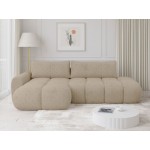 Γωνιακός καναπές Mitto I-Μπεζ-Αριστερή