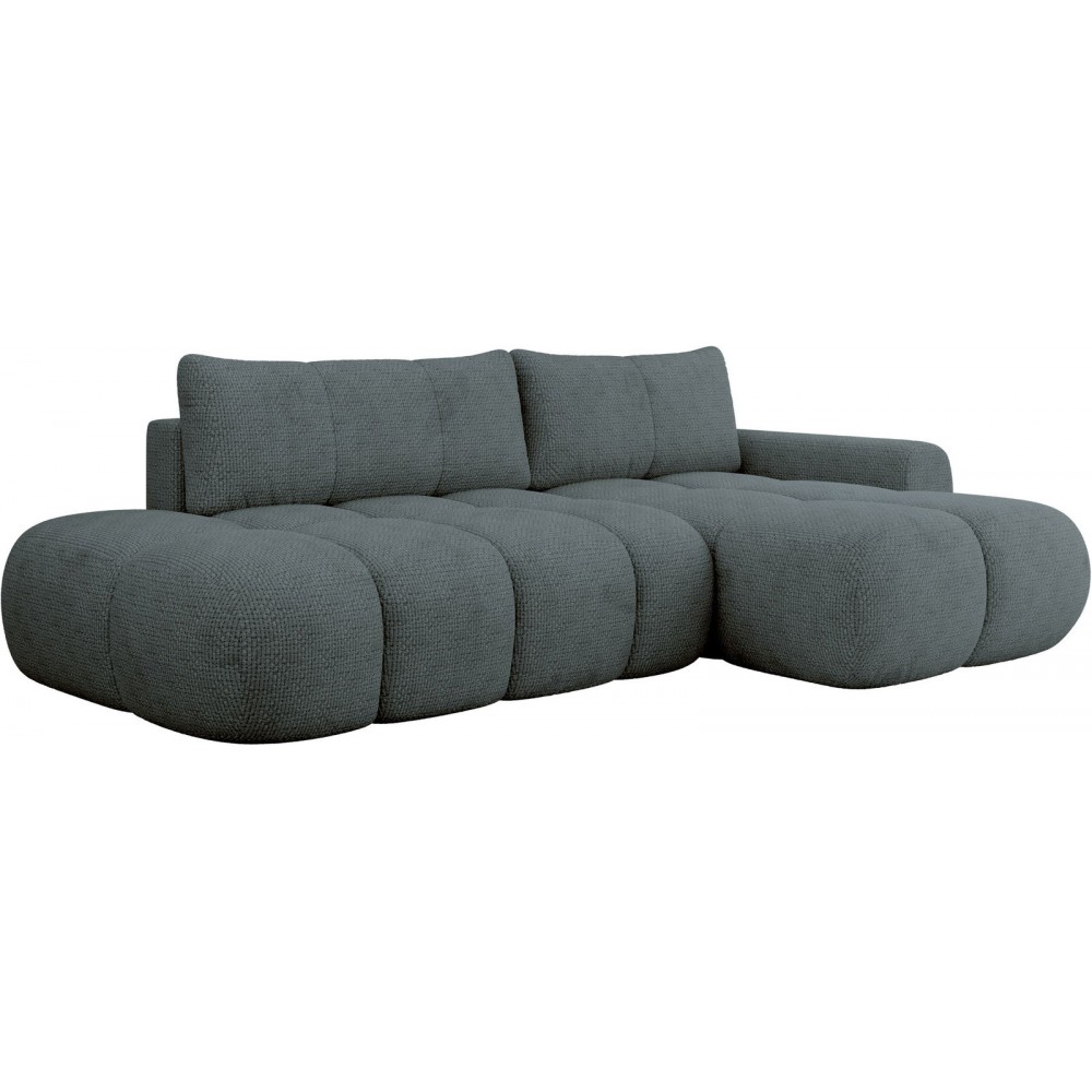 Γωνιακός καναπές Mitto I-Γκρι Σκούρο-Δεξιά