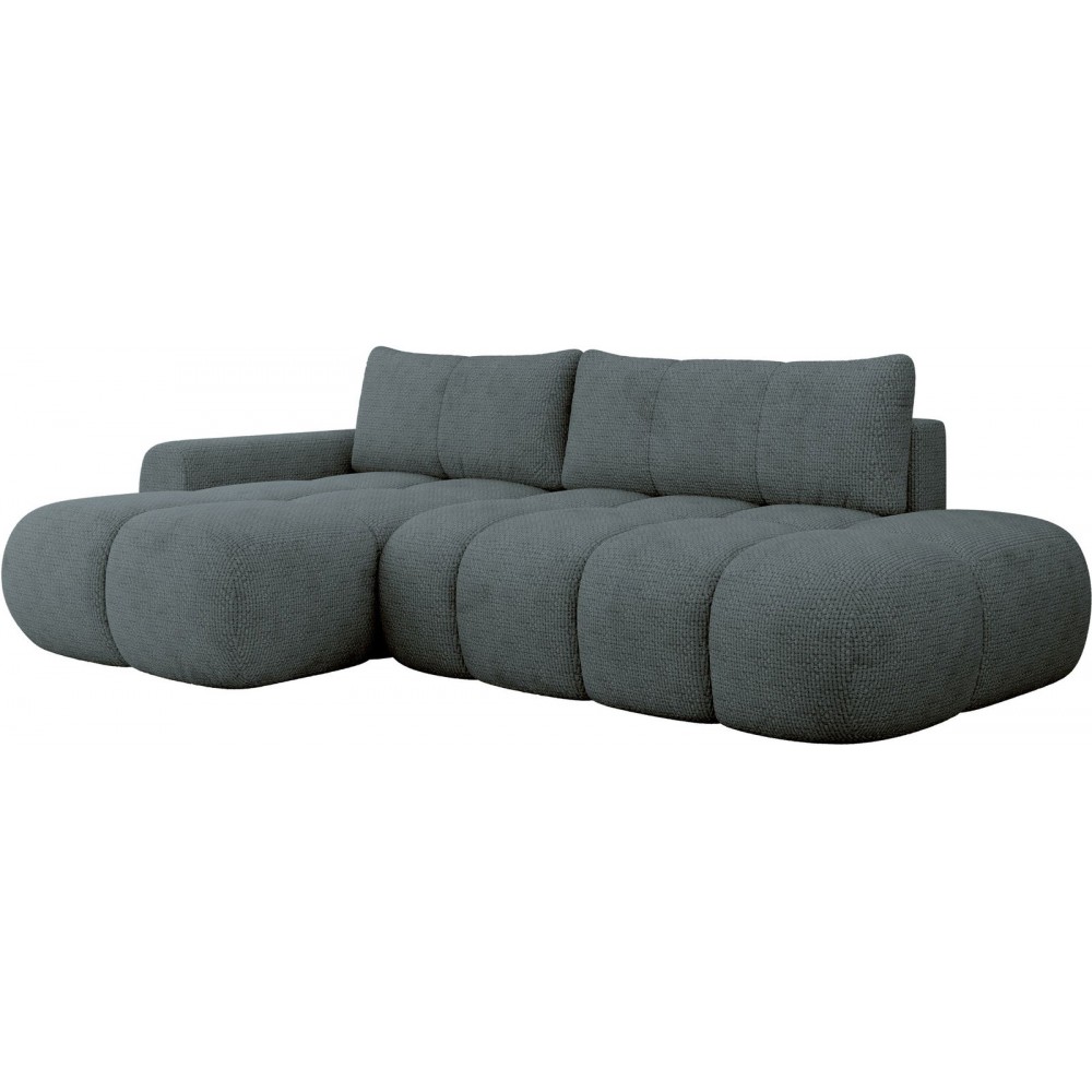 Γωνιακός καναπές Mitto I-Γκρι Σκούρο-Αριστερή