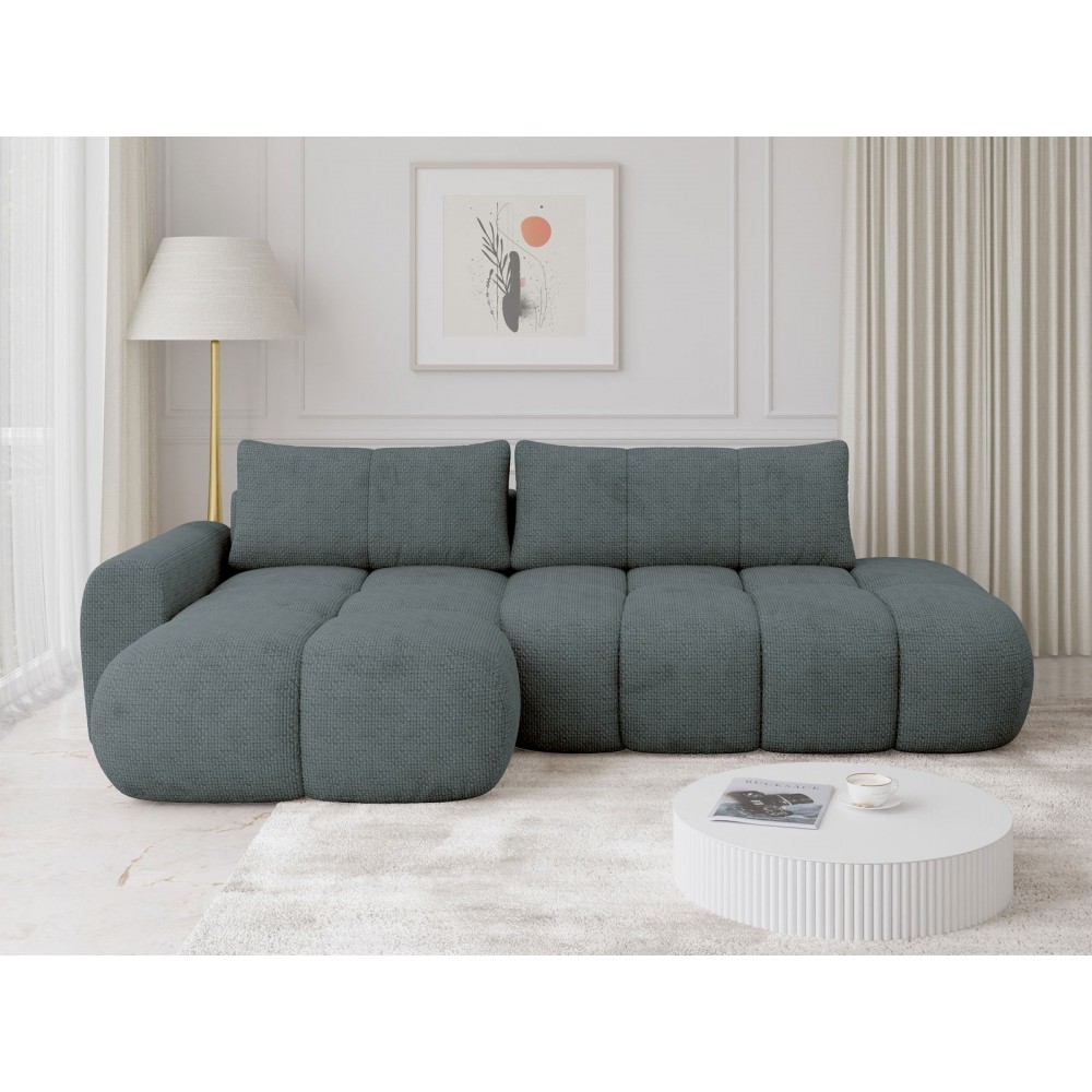 Γωνιακός καναπές Mitto I-Γκρι Σκούρο-Αριστερή