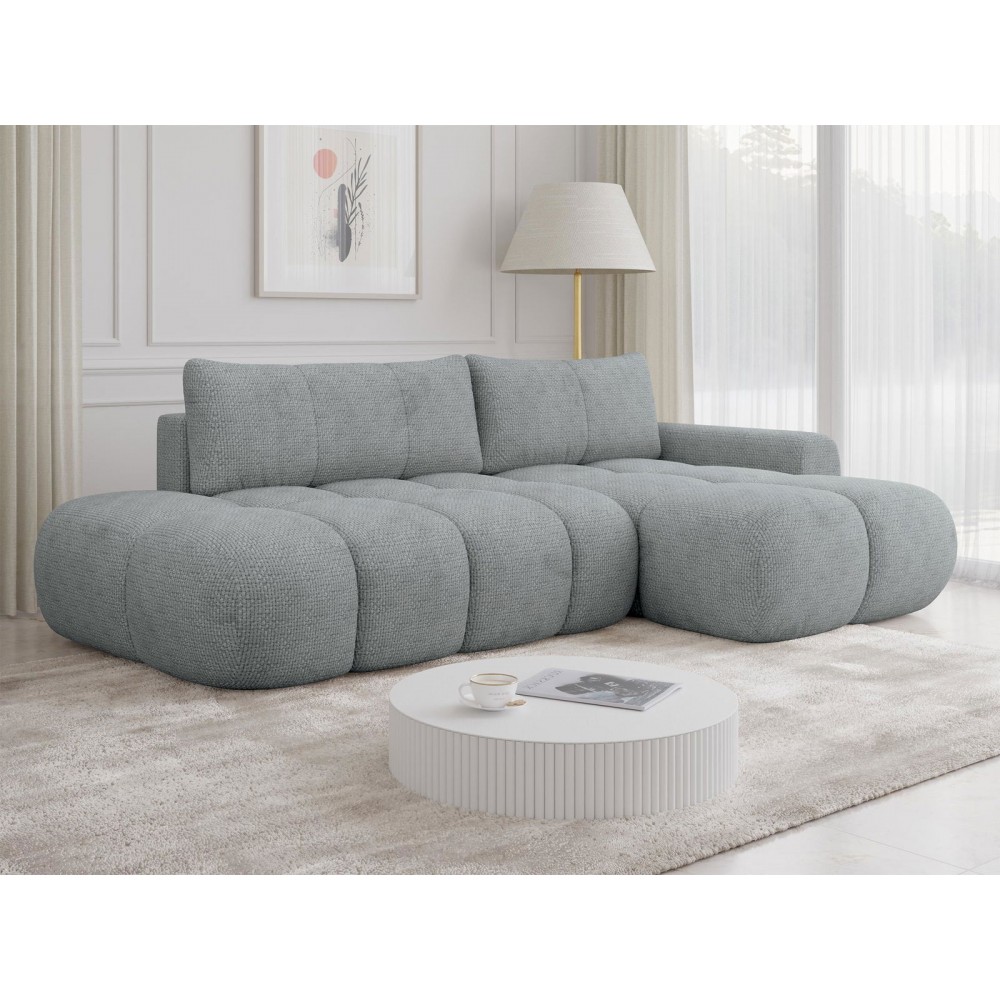 Γωνιακός καναπές Mitto I-Γκρι Ανοιχτό-Δεξιά