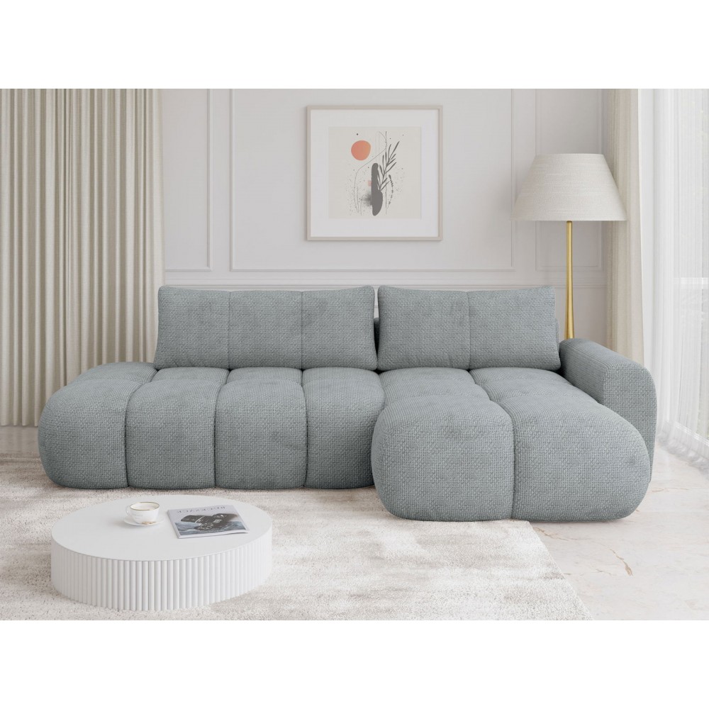 Γωνιακός καναπές Mitto I-Γκρι Ανοιχτό-Δεξιά